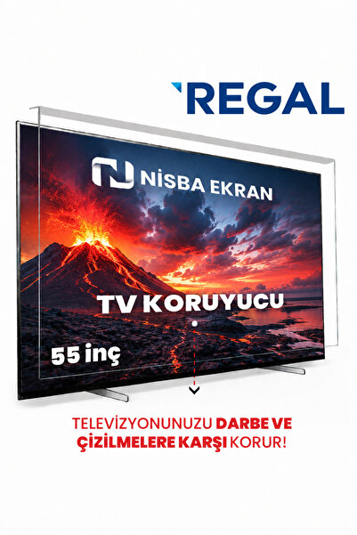 Regal 55" Inç 140 Ekran TV Ekran Koruyucu