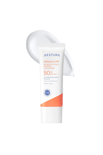 AESTURA DERMA UV365 Barrier Hidro Mineral Sunscreen SPF 50+/PA++++ - كريم الش...