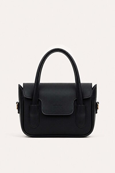 Shanta Black D63 Women's Daily Hand and Shoulder Bag with Adjustable Shoulder...