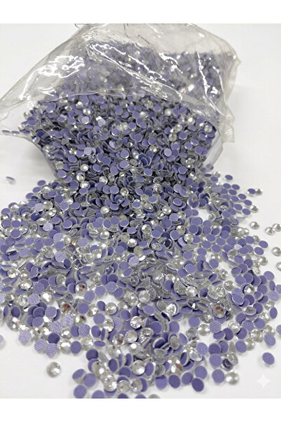 Şafak dizayn Ütü ile yapışan 5mm kristal taş 800 adet