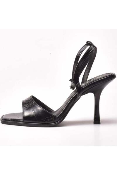 Gusse Rodica Women's Croco Evening Dress Sandals-301