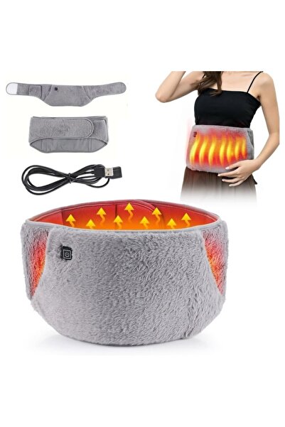 Ayawaska Centura lombara electrica, cu incalzire USB si buzunare pentru maini...