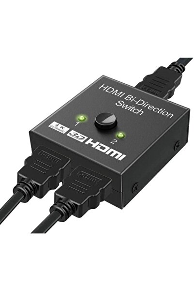 ATAsoft Çift Yönlü Hdmi Çoklayıcı Splitter 4K Monitör Çoğaltıcı PlayStation, Xbox ,Mi Box , TV