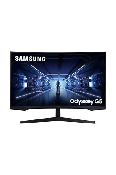 Samsung Odyssey G5 Kavisli Oyun Monitörü C32G54TQBU, 32 inç, VA panel, WQHD ç...