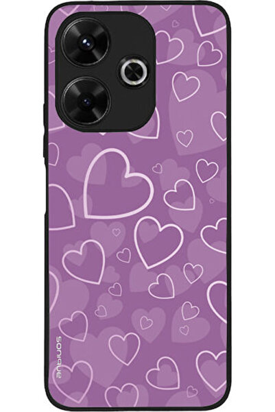 Other Θήκη Sonique Heart Series για Xiaomi Redmi 13 4G Poco M6 4G Μωβ