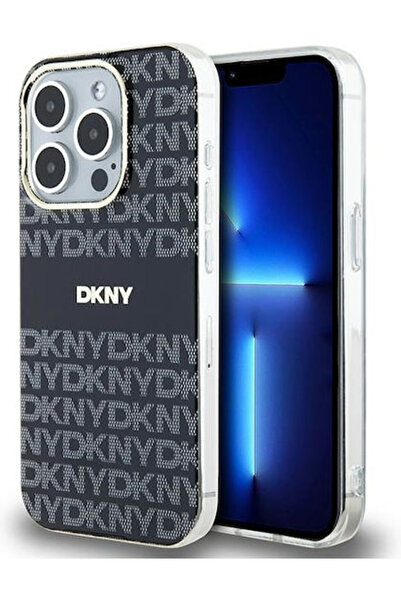 Dkny Iml Μονόχρωμη & Ριγέ Θήκη Magsafe Πίσω Κάλυμμα Πλαστικό Μαύρο (iPhone 14...