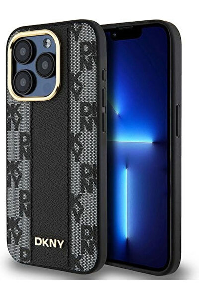 Dkny Δερμάτινη Καρό Σχεδίαση Magsafe Πίσω Θήκη Συνθετικό Δέρμα / Δέρμα / Πλασ...