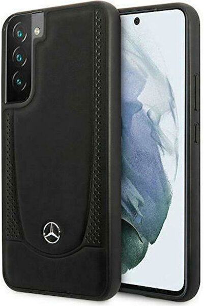 Mercedes Benz Mercedes-Benz Δερμάτινη Θήκη Πλάτης Urban Line Μαύρο Δέρμα (Gal...