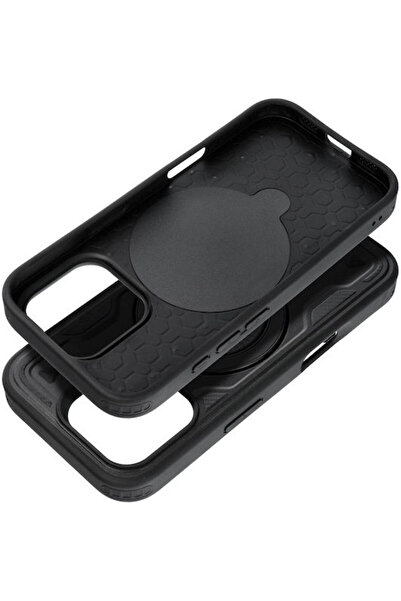 OEM Frost Πίσω Κάλυμμα Σιλικόνης / Πλαστικού Μαύρο (iPhone 16 Plus)