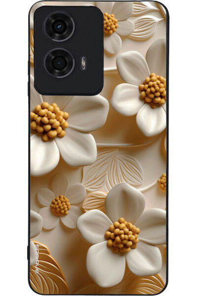 Other Θήκη Sonique Σειράς 3D Λουλουδιών για Motorola Moto G04 4G Moto G04s 4G...
