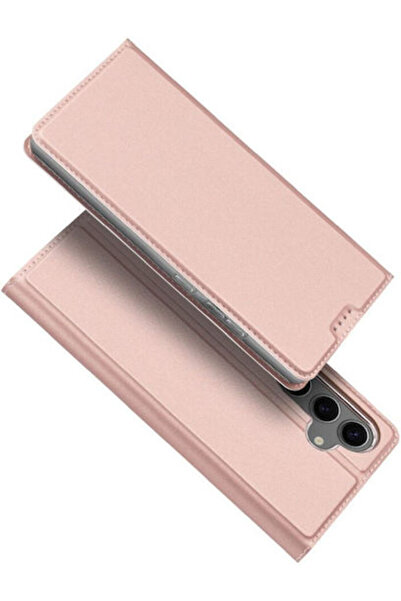 OEM Skin Pro Πορτοφόλι Συνθετικό Δέρμα Ροζ (Galaxy S24)