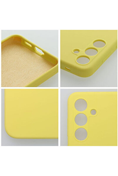 OEM Θήκη Πλάτης Σιλικόνης 2mm Κίτρινη (Redmi 14C / Poco C75)