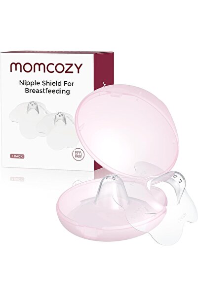 Momcozy Nipple Shield for Breastfeeding Mothers with Flat or Inverted Nipples...