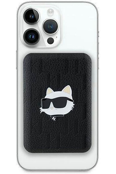 Karl Lagerfeld Ανάγλυφη Κεφαλή Choupette Magsafe Powerbank 5000mah Μαύρο Κωδι...