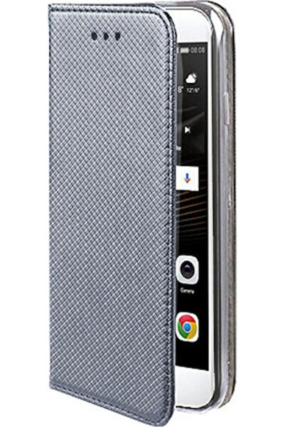 OEM Θήκη Flip Book από Συνθετικό Δέρμα Γκρι (Galaxy S7)
