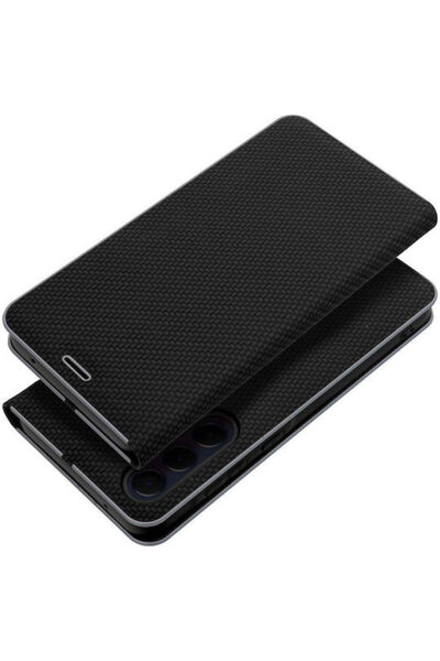 OEM Luna Book Μεταλλικό Μαύρο για Galaxy S24 FE Κωδικός: 607751