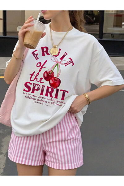 ZAVIXO Γυναικείο casual oversize μπλουζάκι 100% βαμβακερό για καθημερινή χρήση