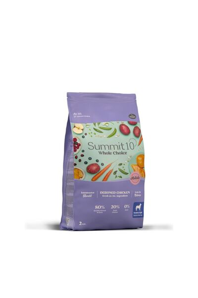 Summit10 Whole Choice Ξηρά Τροφή Χωρίς Σιτηρά με Φρέσκο Κοτόπουλο για Στειρωμ...