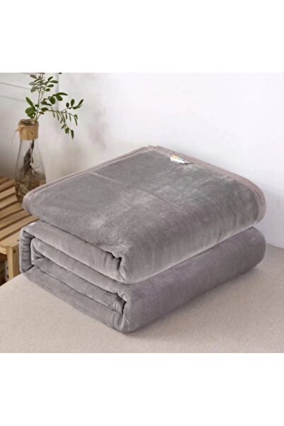 MILANO COLLECTION Patura Cocolino Uni, Gri Metalizat, 220x200 cm
