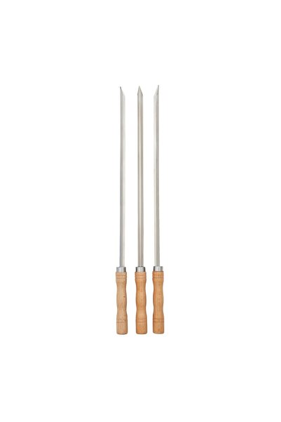Naterial Set de 3 frigărui, 50 cm, din oțel inoxidabil