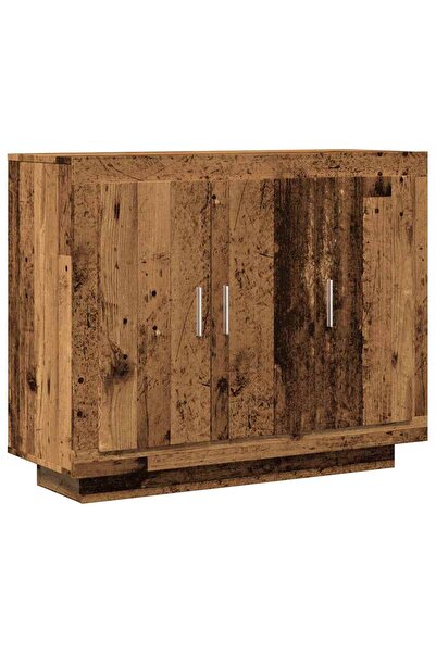 vidaxl Dulap, lemn vechi, 92x35x75 cm, lemn compozit