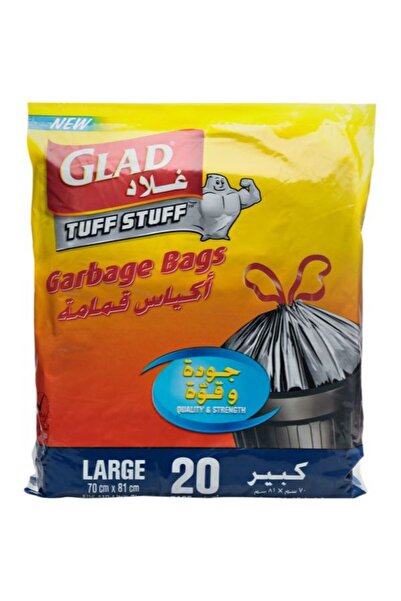 Glad Garbage Bags Large Drawstring Tie 11 Count
