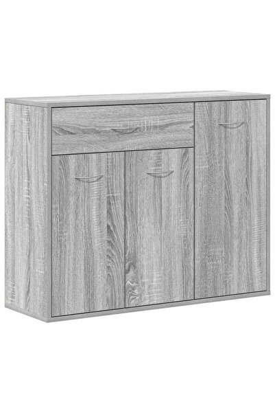 vidaxl Servantă, sonoma gri, 88x30x70 cm, lemn compozit