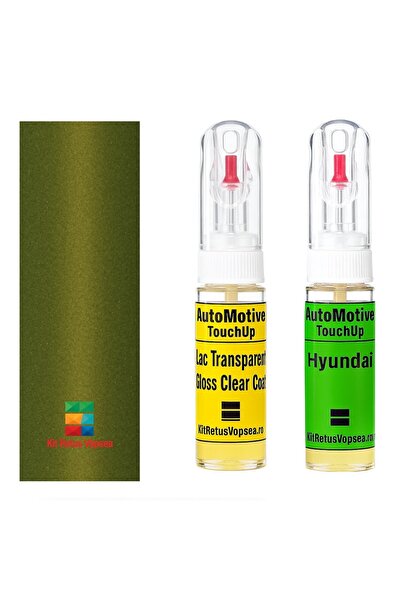 YLKRS AUTOMOTIVE Kit retus vopsea touch-up Hyundai Venue HYN4R (Exotic Green)...