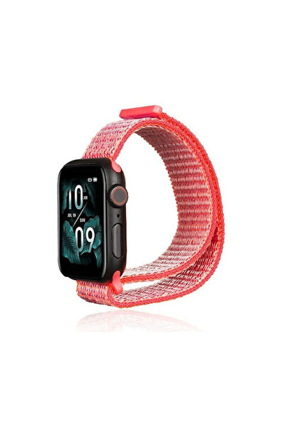 OEM Υφασμάτινο λουράκι ροζ (Apple Watch)
