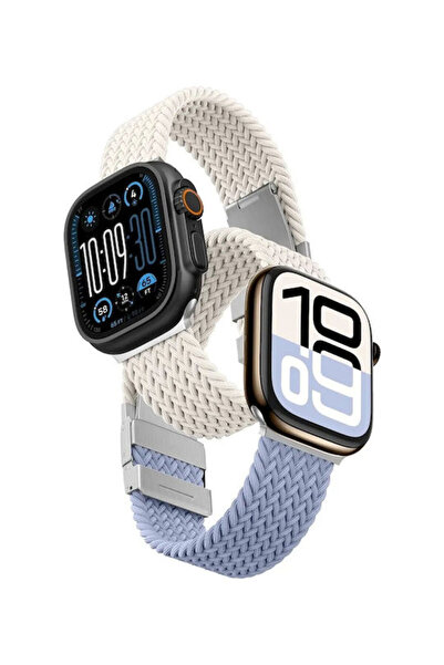 Amazingthing Υφασμάτινο λουράκι μπλε (Apple Watch 38/40/41/42mm)
