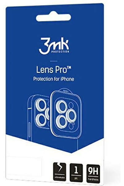 3MK Προστασία Κάμερας Lens Pro, Σκληρυμένο Γυαλί, Μαύρο, για το Galaxy A54
