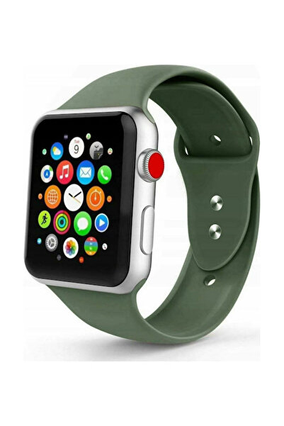 Tech-Protect Λουράκι Icon Σιλικόνης με Πράσινο Καρφί (Apple Watch 38/40/41/42mm)