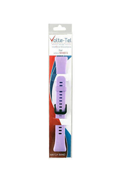 Other Volte-Tel Λουράκι Σιλικόνης Μωβ (Honor Band 6) 8330360