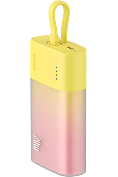 Baseus Popsicle Power Bank 5200mAh 20W Κίτρινο