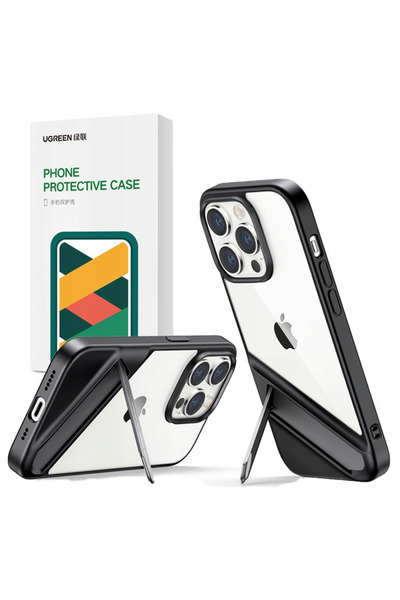 Ugreen Husă cu suport pentru iPhone 14 Pro cu ramă din gel și construcție rigidă