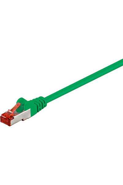 goobay Καλώδιο Ethernet Gigabit S/FTP Κατηγορίας 6, 0.25μ, Πράσινο, Κωδικός: ...