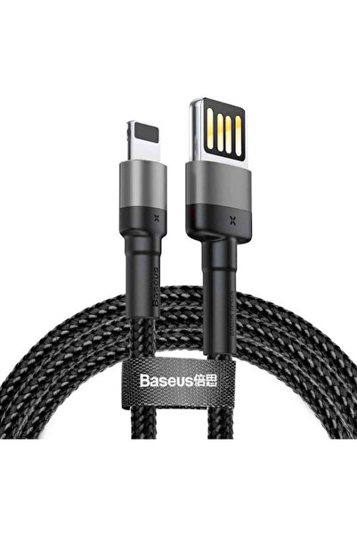 Baseus Cafule Καλώδιο USB-A σε Lightning Γκρι 2μ (CALKLF-HG1)
