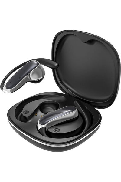 DUDAO U17Z Ενδοωτικά ακουστικά Bluetooth handsfree με θήκη φόρτισης, Μαύρα
