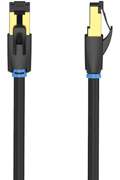 Vention Καλώδιο Ethernet S/FTP Κατηγορίας 8 1,5μ Μαύρο Κωδικός: IKABG