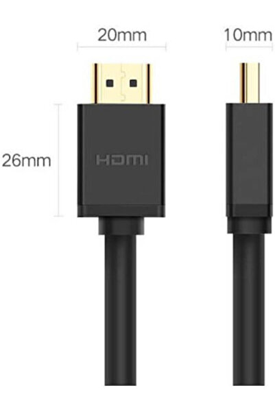 Ugreen Καλώδιο HDMI 1.4 Υψηλής Ταχύτητας 1080p 120Hz HDMI Αρσενικό - HDMI Αρσ...