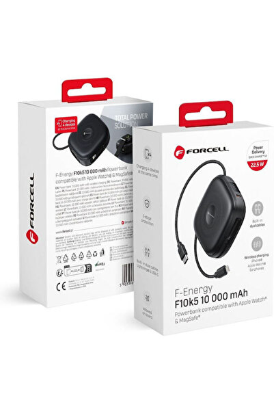 Forcell F-ENERGY F10K5 MagSafe Power Bank 10000mAh 22.5W Power Delivery / Qui...