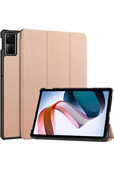 Other Σονίκ Ανθεκτική Θήκη Flip Ροζ Χρυσό για Xiaomi Redmi Pad SE 11