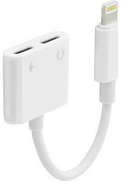 Lamtech Μετατροπέας Lightning αρσενικό σε Lightning 2x θηλυκό Λευκό 1 τεμάχιο...