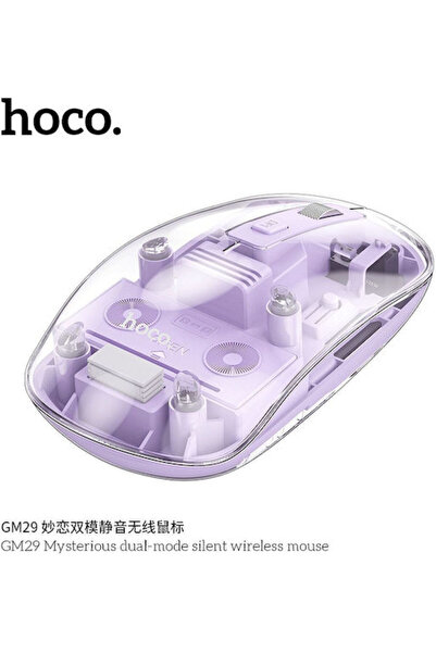 hoco. Hoco GM29 Ασύρματο ποντίκι Bluetooth Μωβ