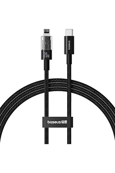 Baseus Gem Καλώδιο USB-C σε Lightning 20W Μαύρο 1μ (P10373001111-00)