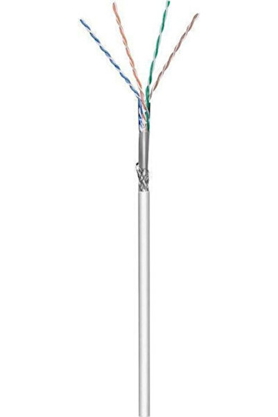 goobay Καλώδιο Ethernet Gigabit SF/UTP Cat.5e Χωρίς Τερματισμένα Βύσματα 100μ...