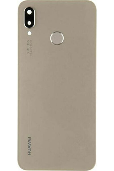 Huawei Ανταλλακτικό Πίσω Κάλυμμα Χρυσό για P20 Lite