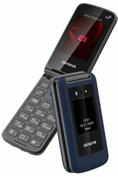 Aiwa FP-30 Κινητό τηλέφωνο διπλής SIM με μεγάλα κουμπιά, μπλε