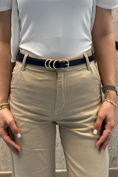 sunfyre Women's Gold Buckle Thin Belt, Trouser Belt, Shirt Belt, Jacket Belt ...