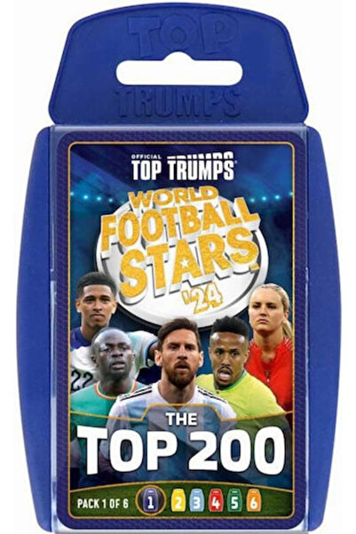 Winning Moves Επιτραπέζιο Παιχνίδι Top Trumps Αστέρια του Παγκόσμιου Ποδοσφαί...